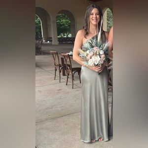 Jenny Yoo One Shoulder Bridesmaid Dress